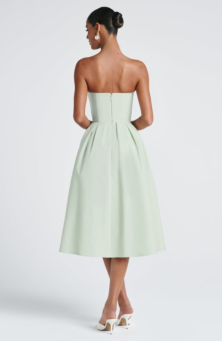 Edith Midi Dress — Menta