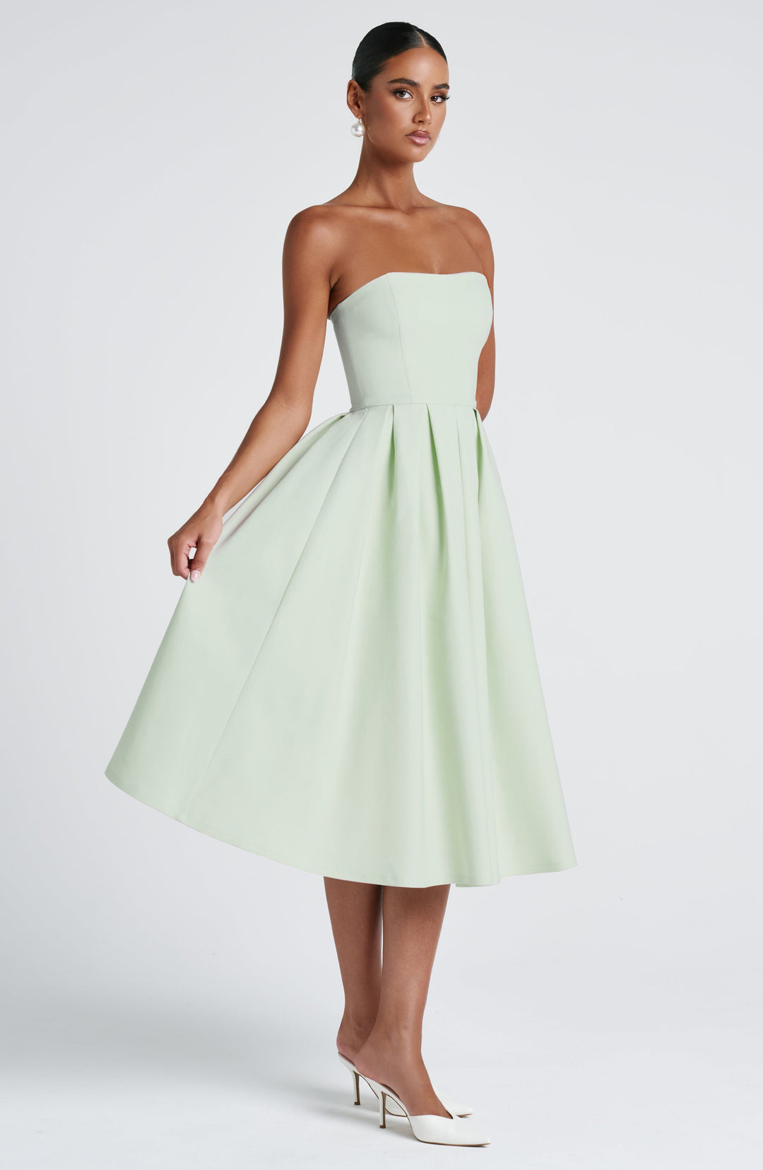 Edith Midi Dress — Menta