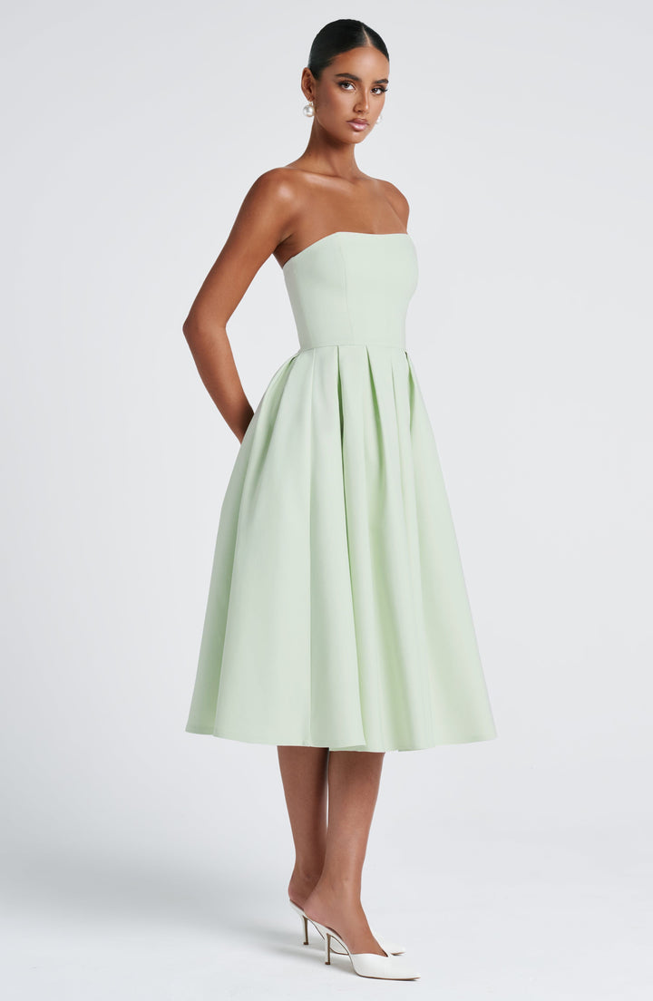 Edith Midi Dress — Menta