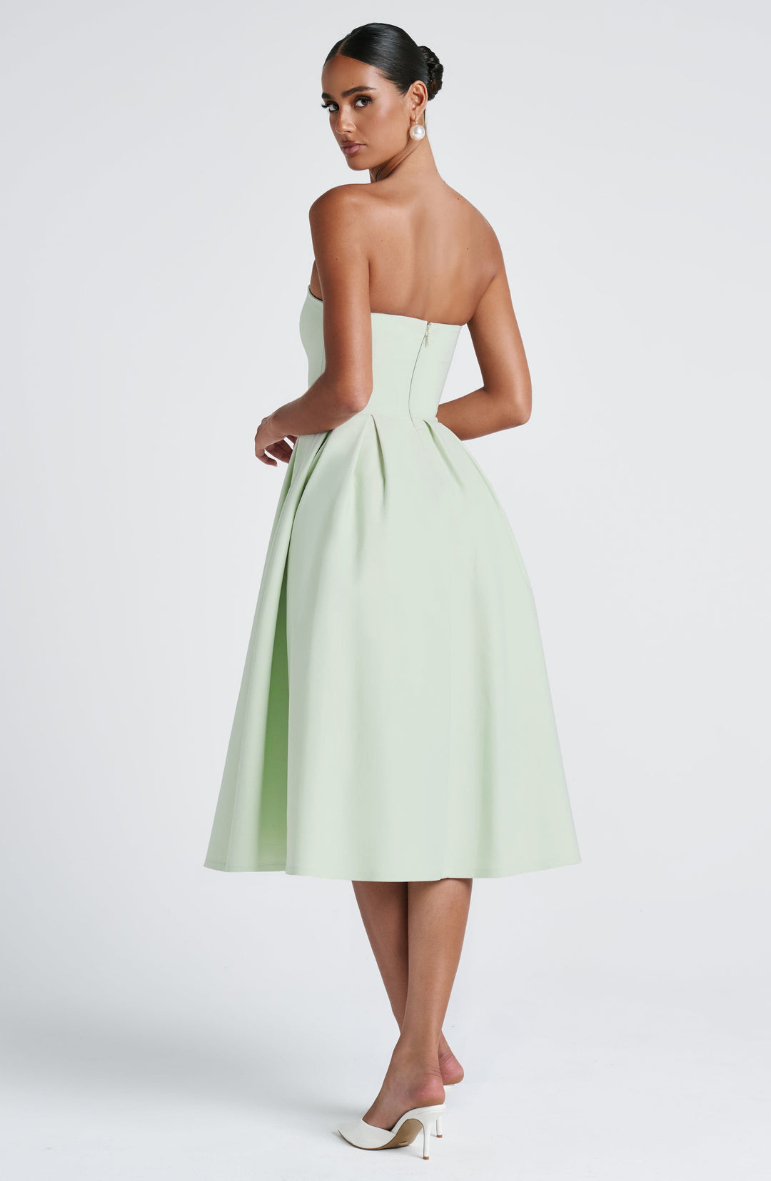 Edith Midi Dress — Menta