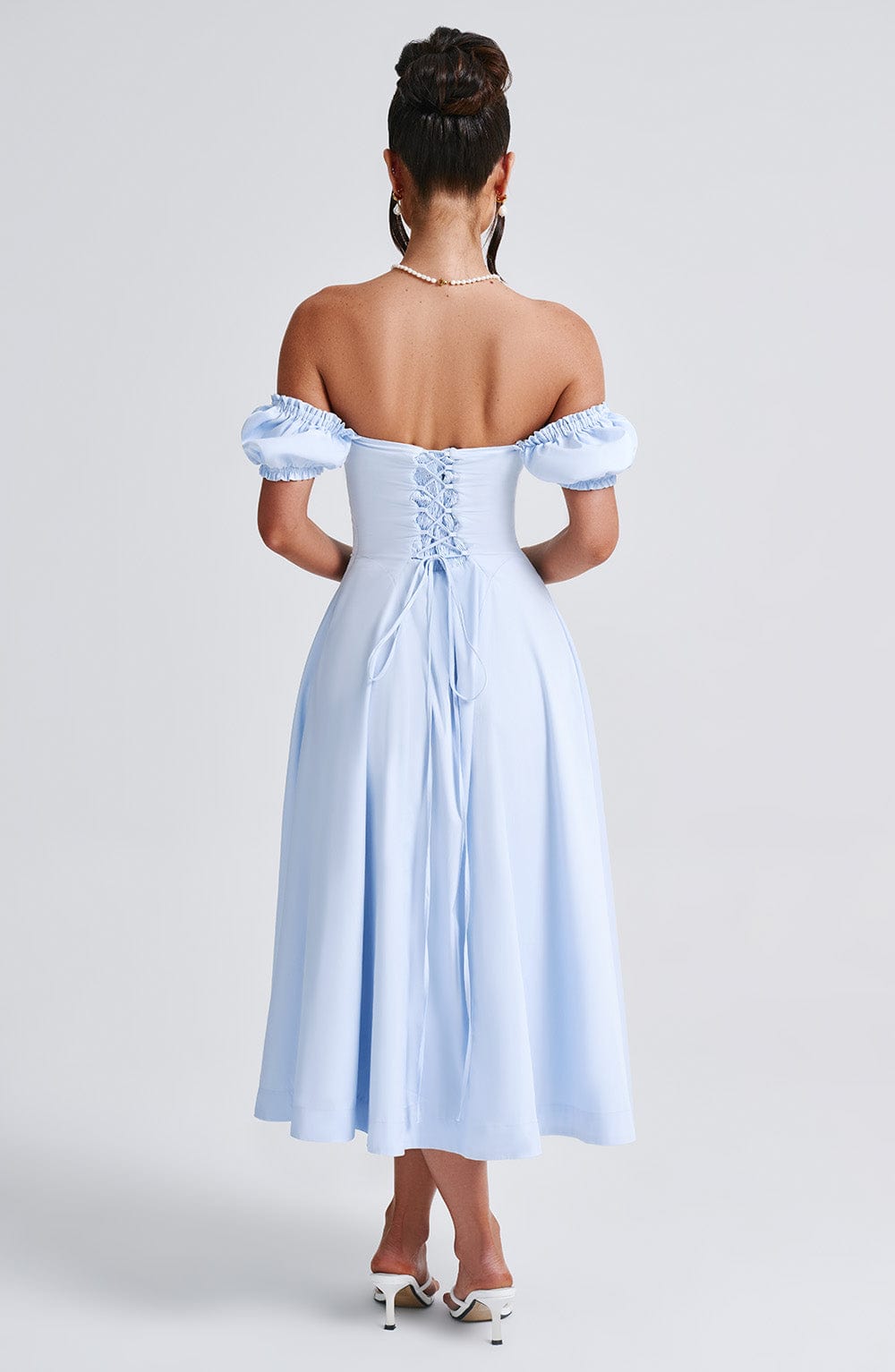 Elora Midi Dress — Azul