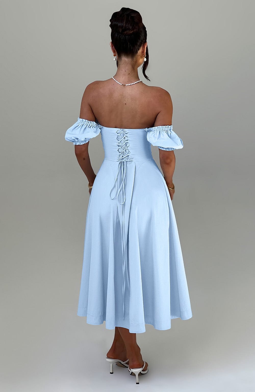Elora Midi Dress — Azul