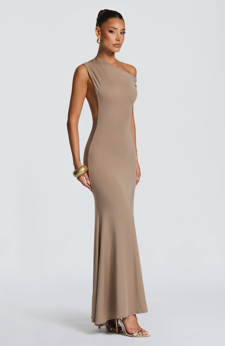 Fiora Vestido Comprido  — Pedra