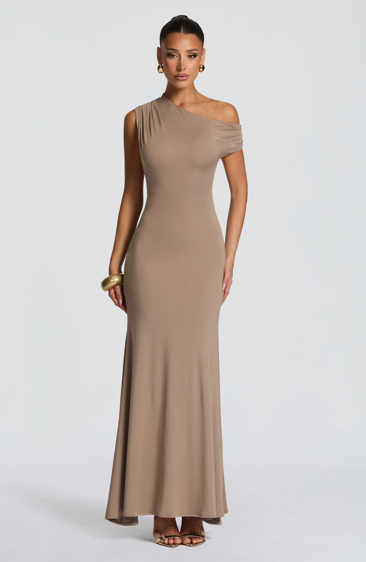 Fiora Vestido Comprido  — Pedra
