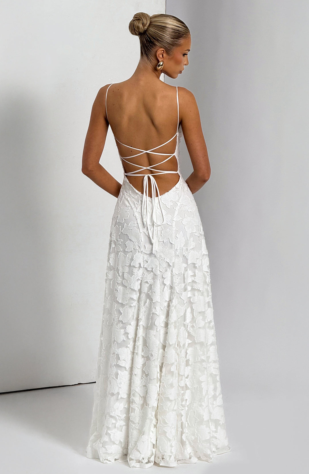 Francis Vestido Comprido — Marfim