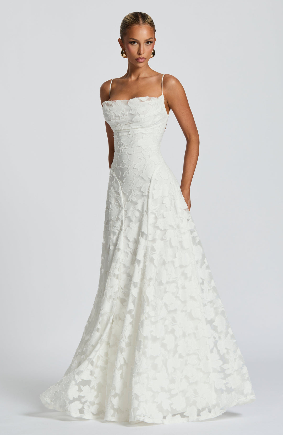 Francis Vestido Comprido — Marfim