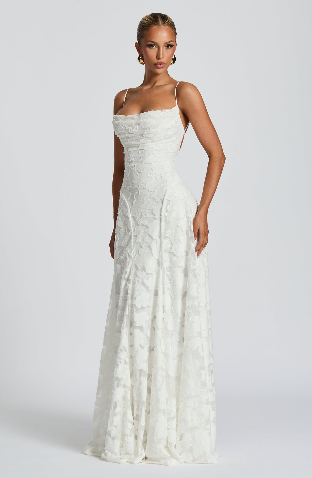 Francis Vestido Comprido — Marfim