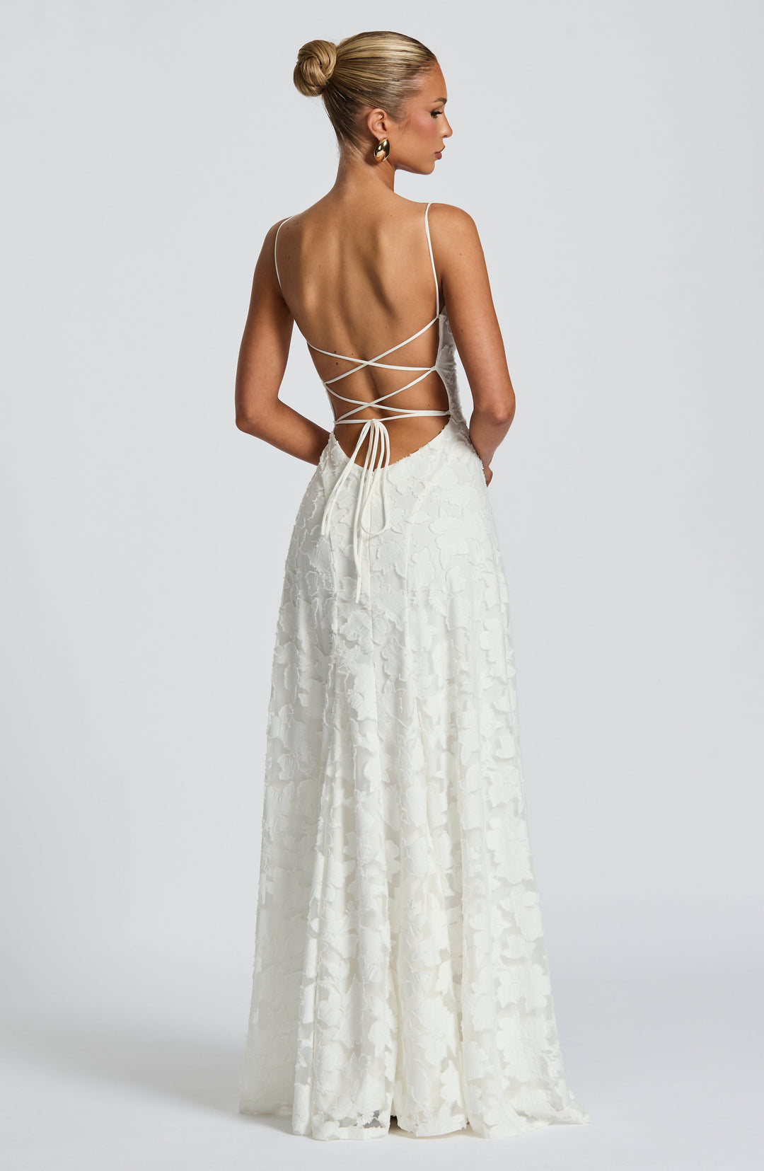 Francis Vestido Comprido — Marfim