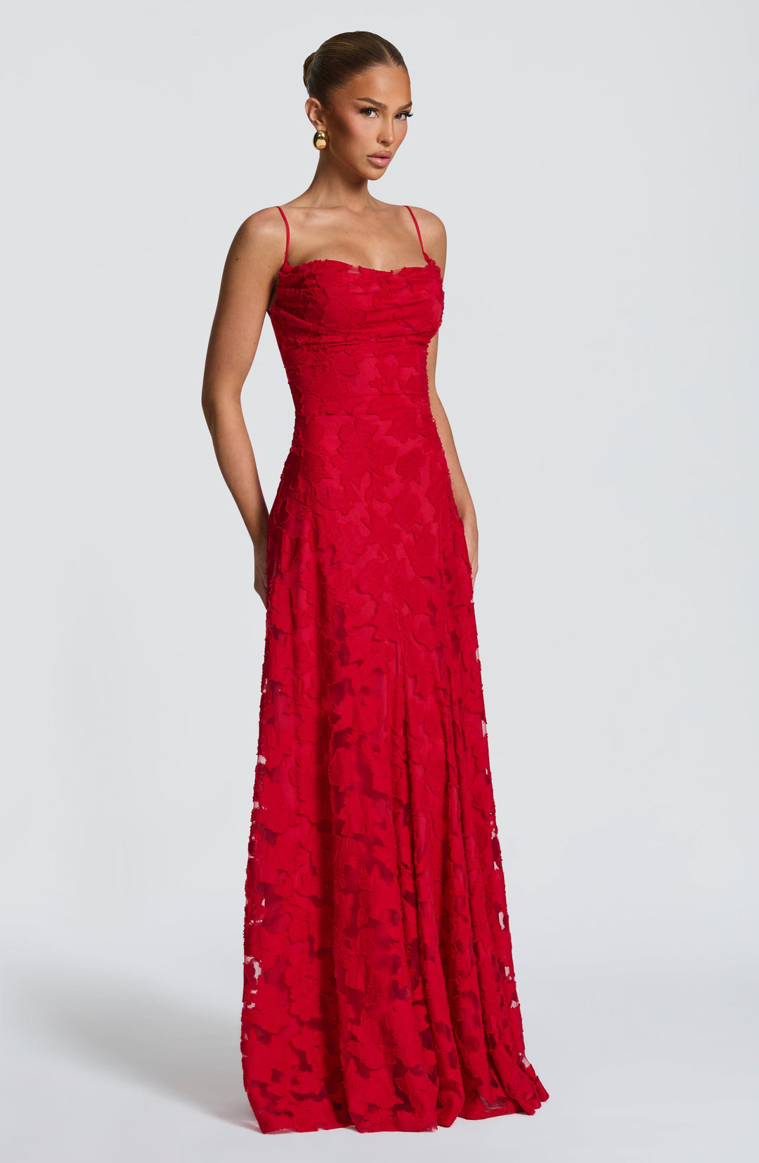 Francis Vestido Comprido — Vermelho