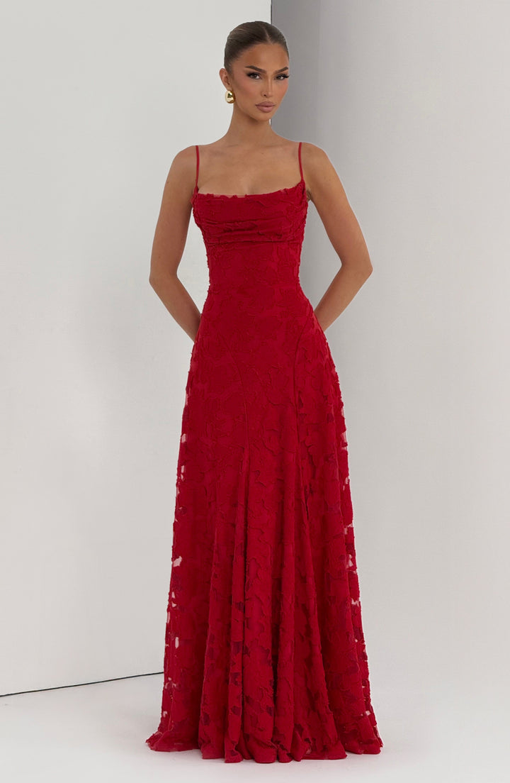 Francis Vestido Comprido — Vermelho