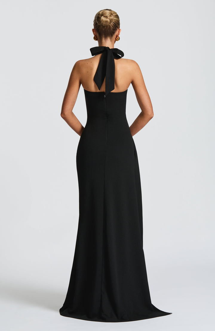 Genette Vestido Comprido — Preto