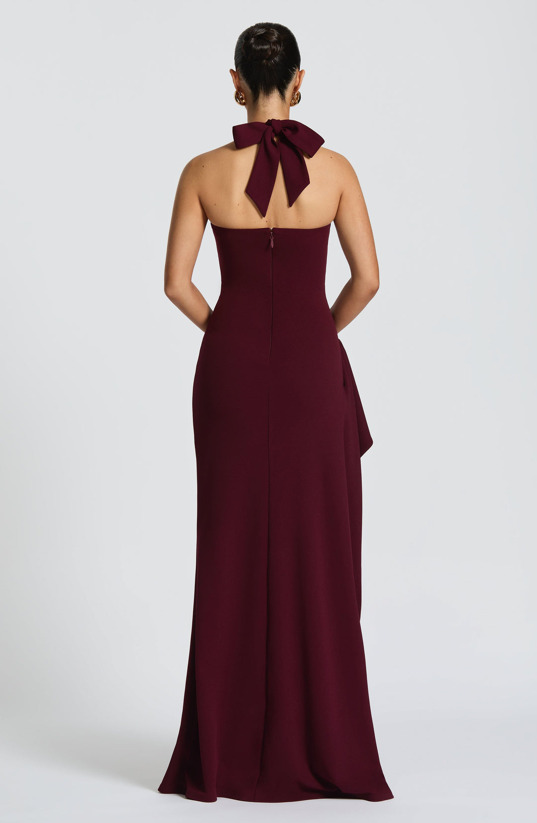Genette Vestido Comprido — Vermelho Cereja Lacado