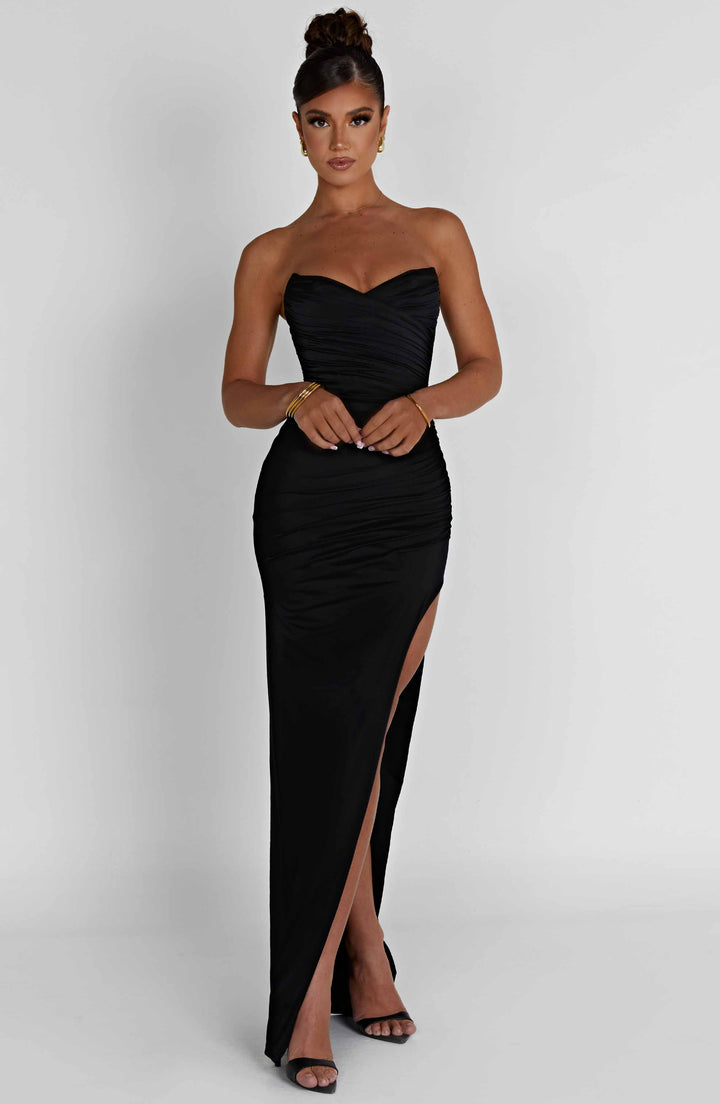 Giovanna Vestido Comprido— Preto