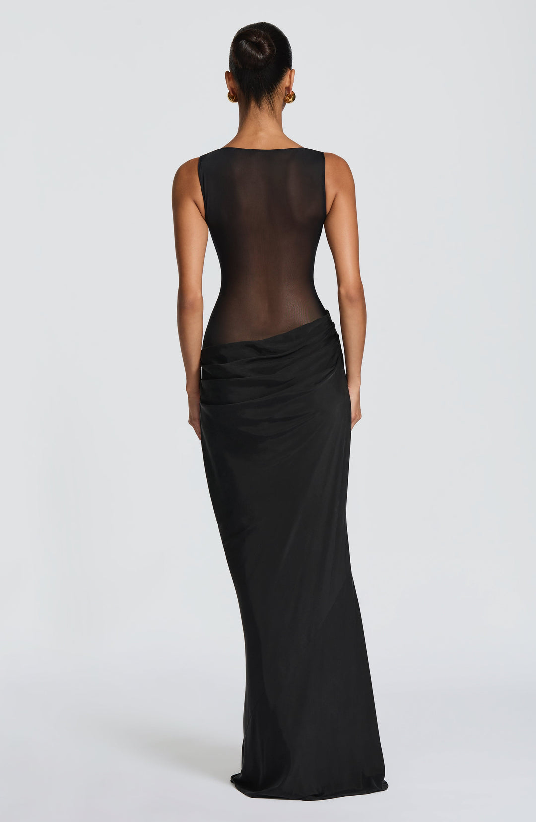 Gracelyn Vestido Comprido — Preto