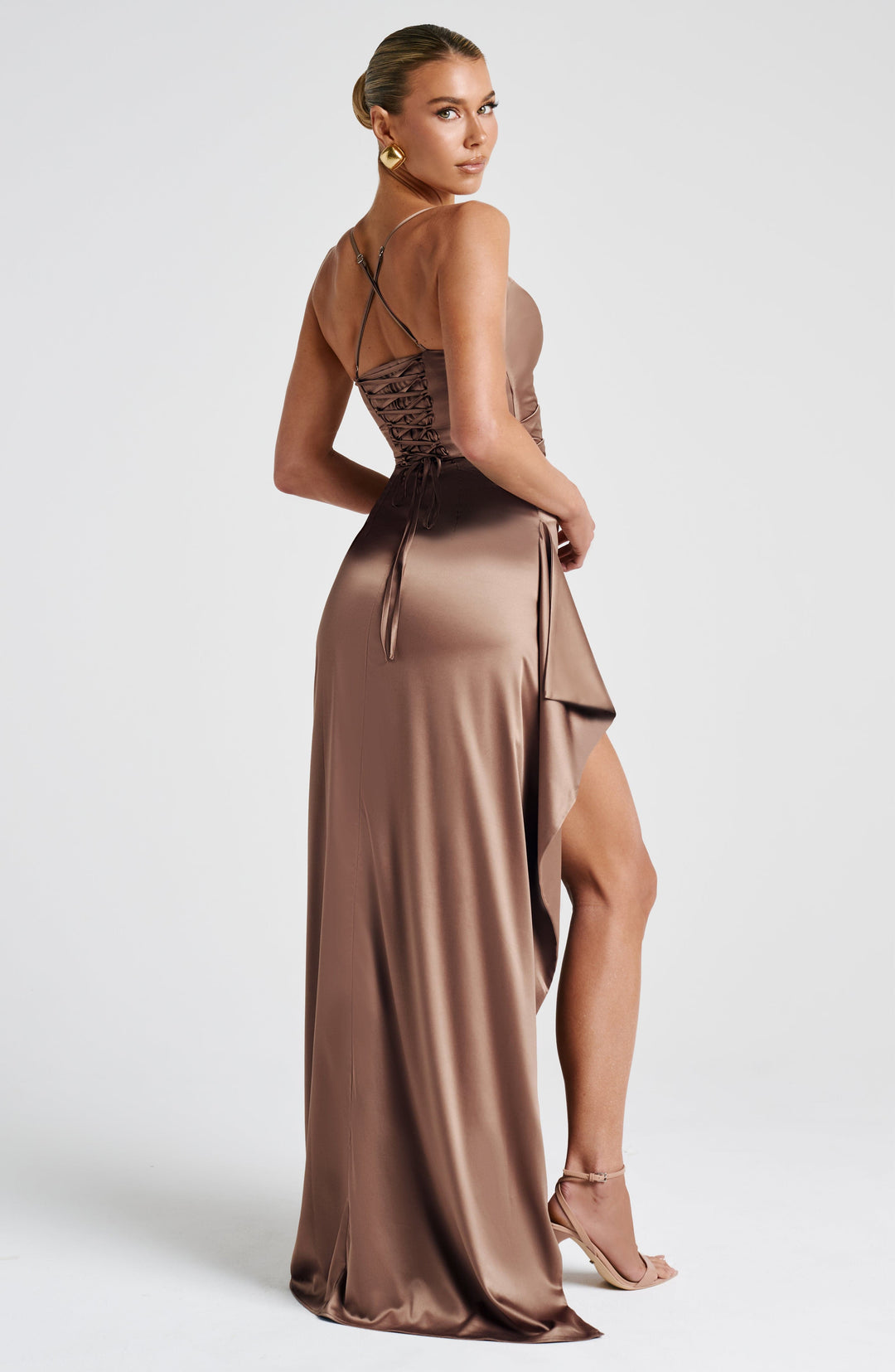 Helen Vestido Comprido — Avelã