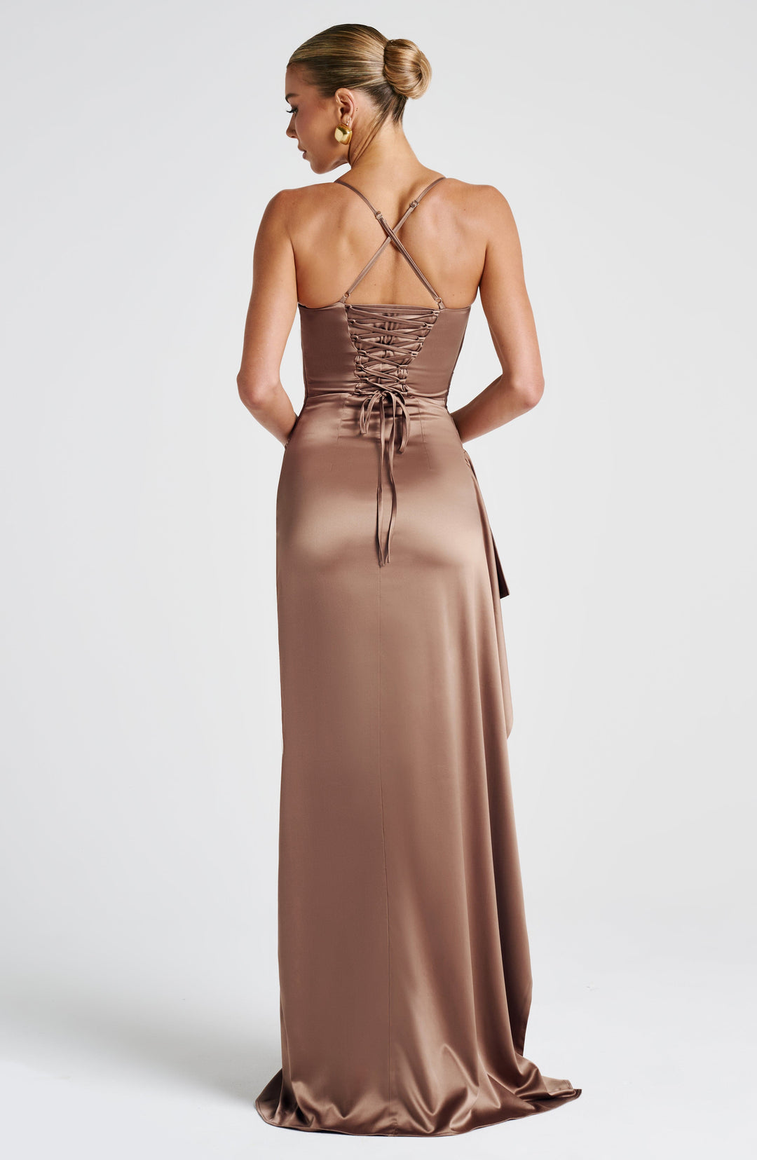 Helen Vestido Comprido — Avelã