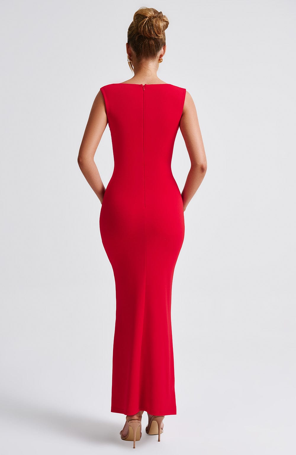 Helena Vestido Comprido — Vermelho