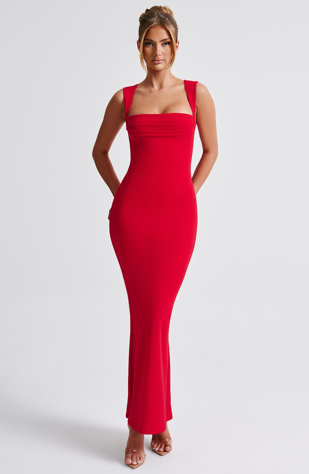 Helena Vestido Comprido — Vermelho