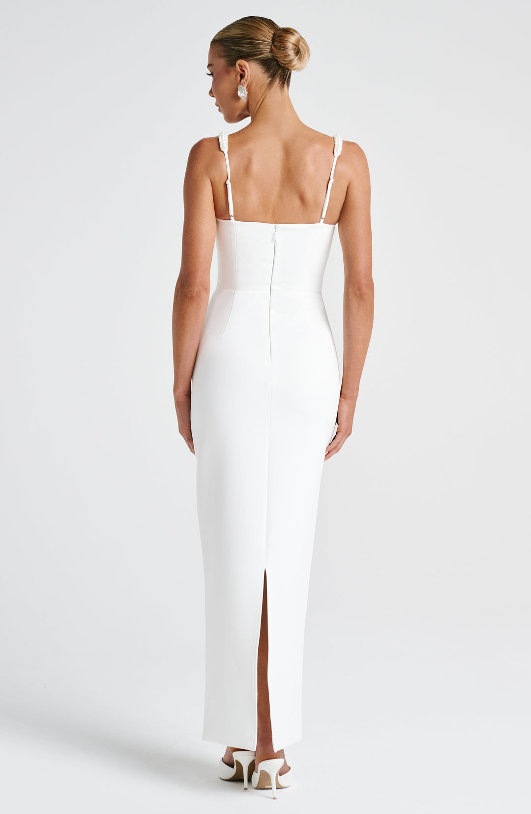 Ines Vestido Comprido — Marfim