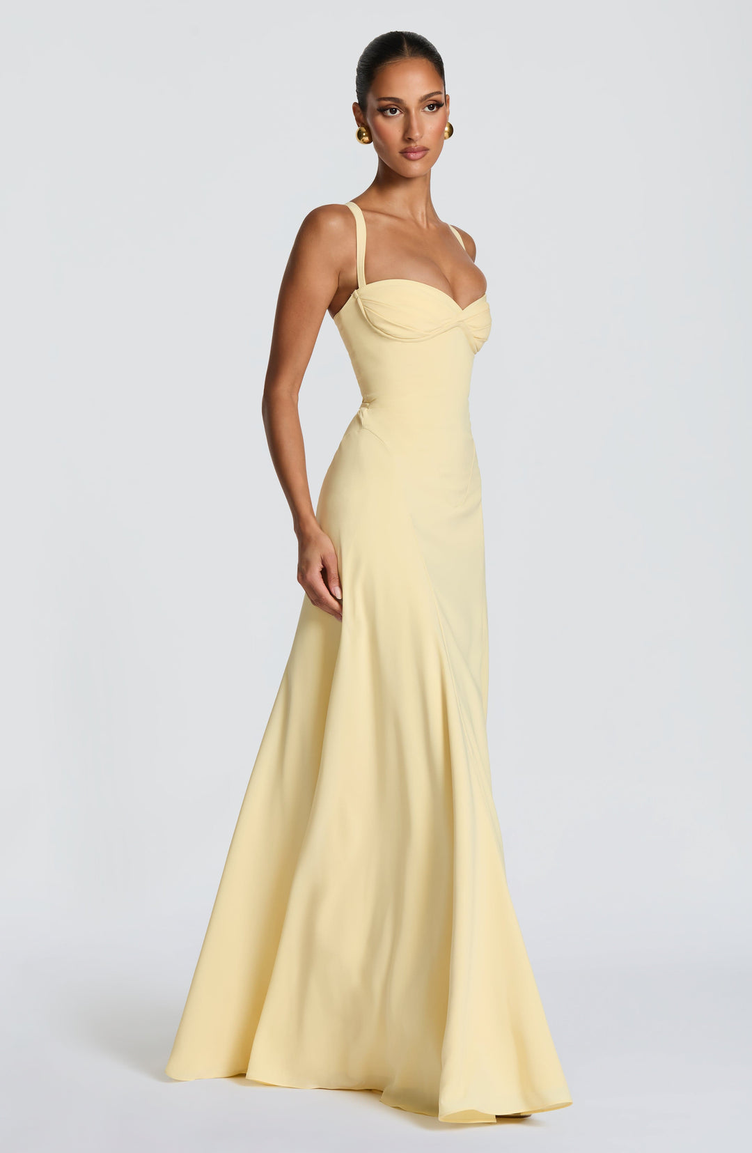 Irie Vestido Comprido — Amarelo Limão