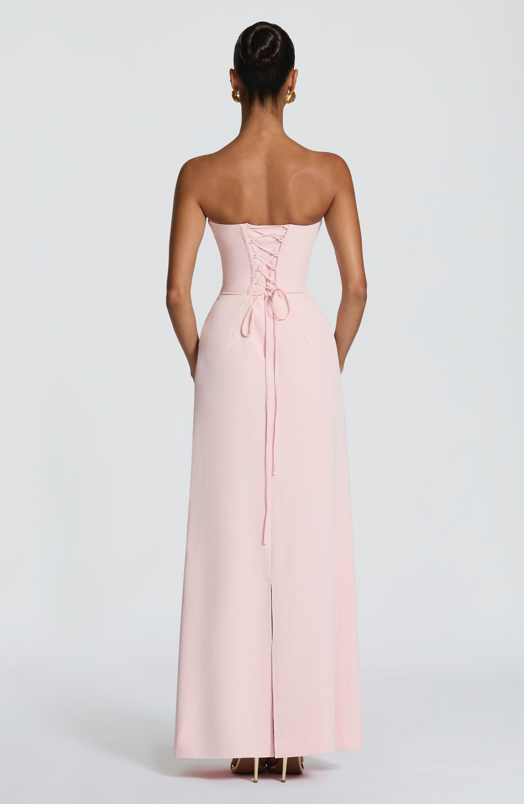 Irmina Vestido Comprido — Rosa Blush
