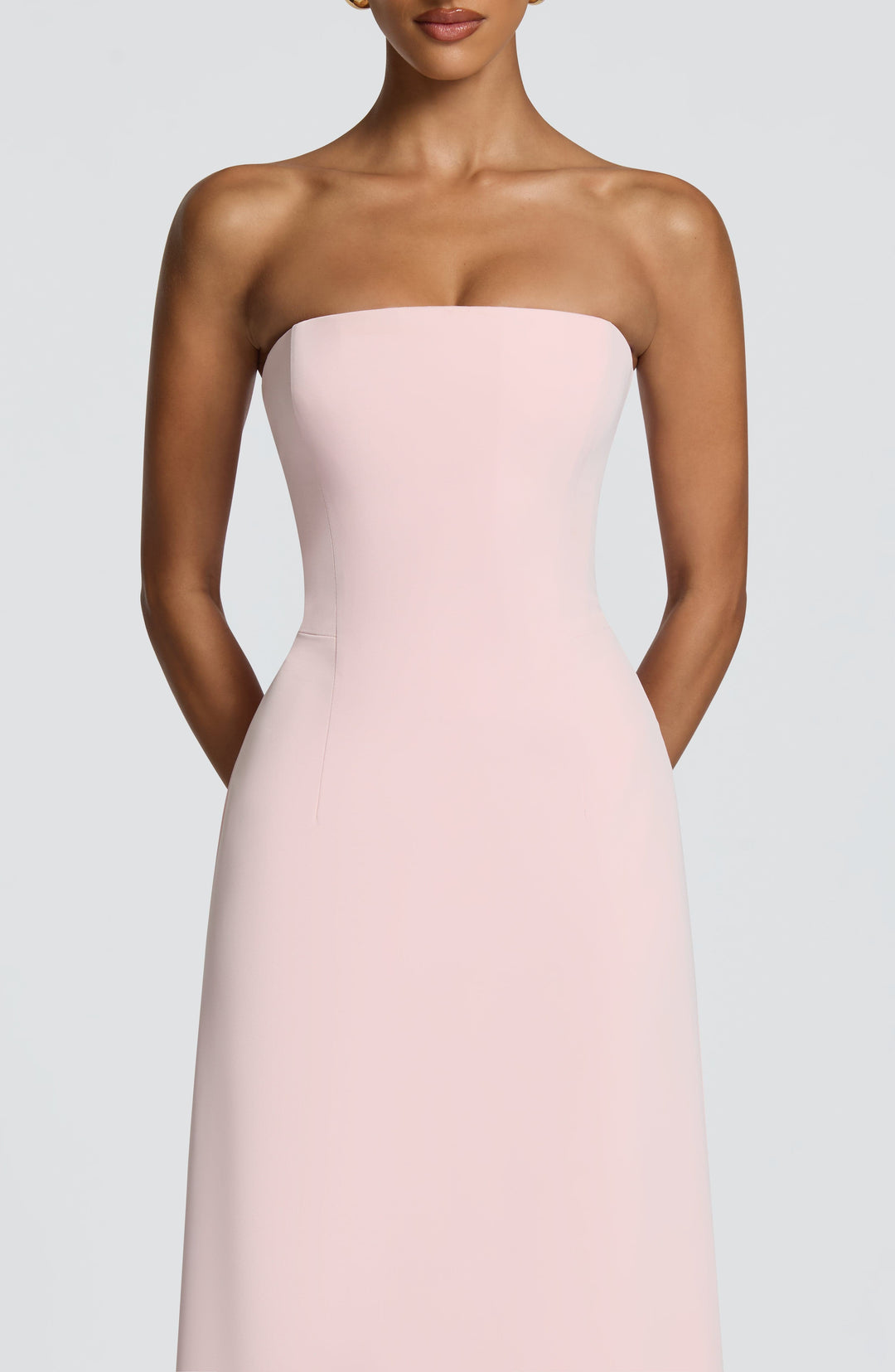 Irmina Vestido Comprido — Rosa Blush