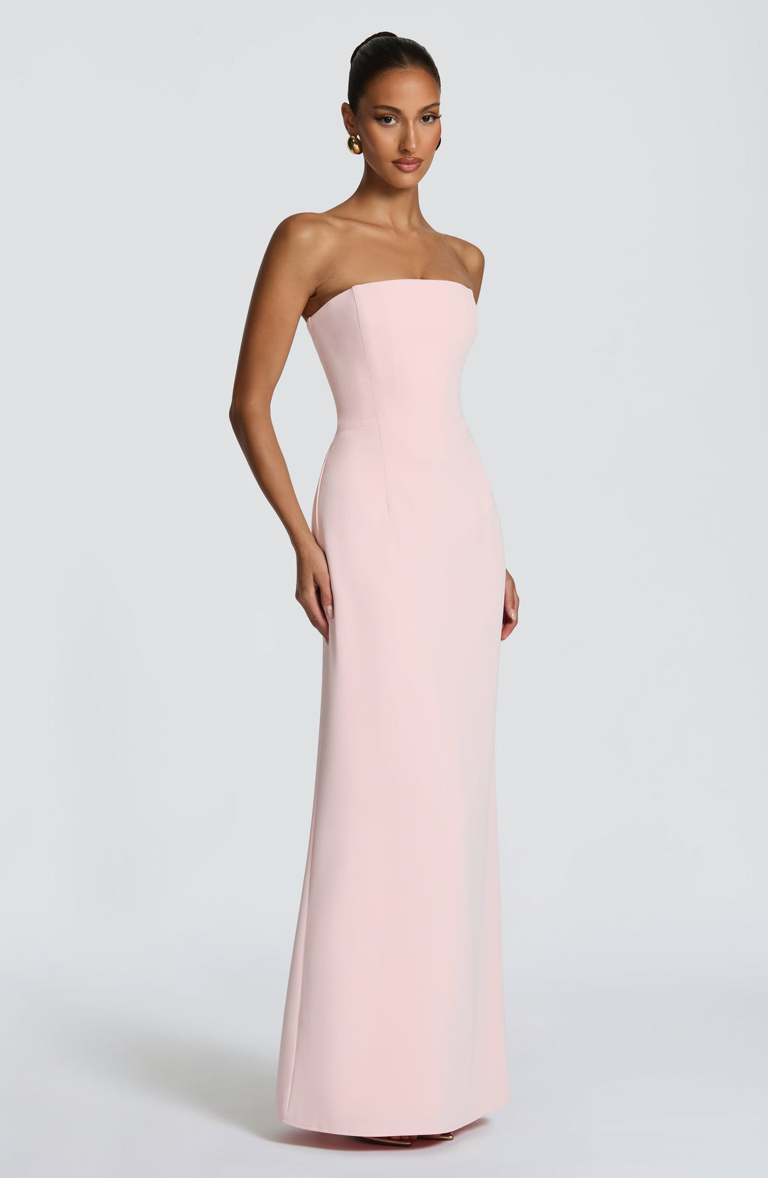 Irmina Vestido Comprido — Rosa Blush