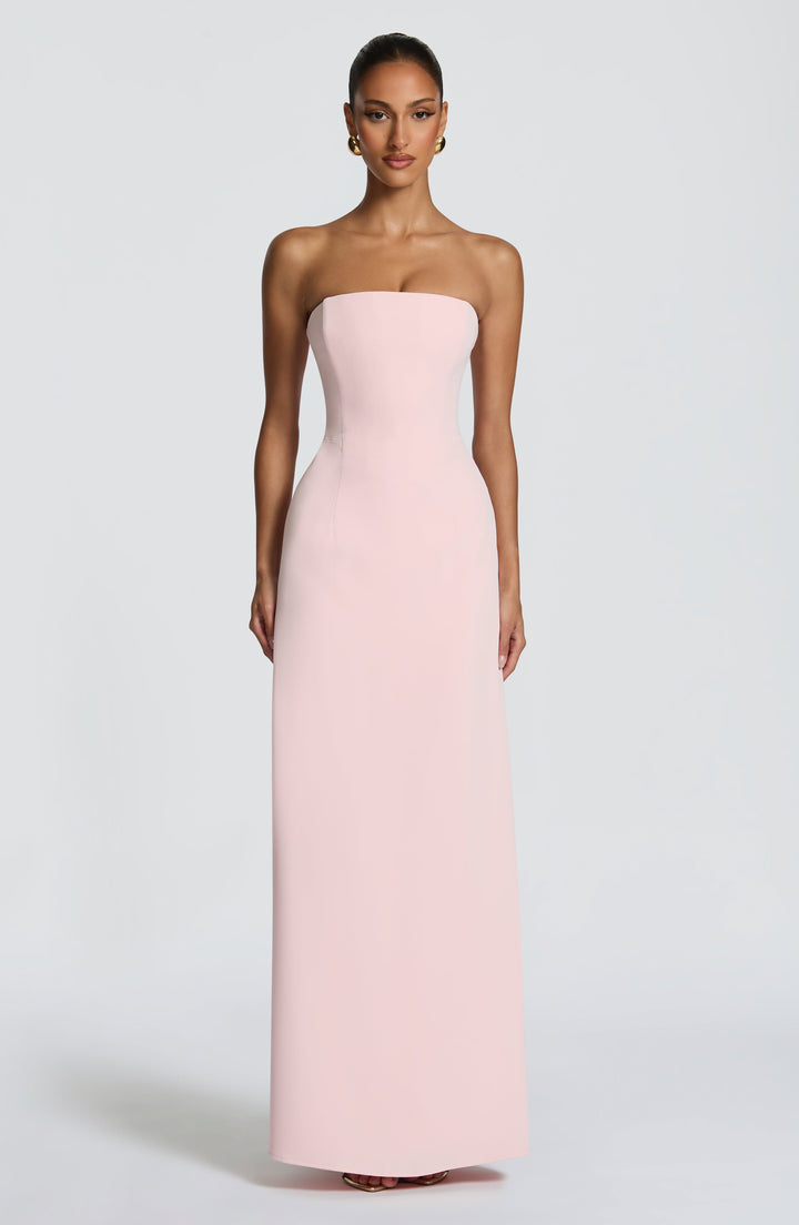 Irmina Vestido Comprido — Rosa Blush