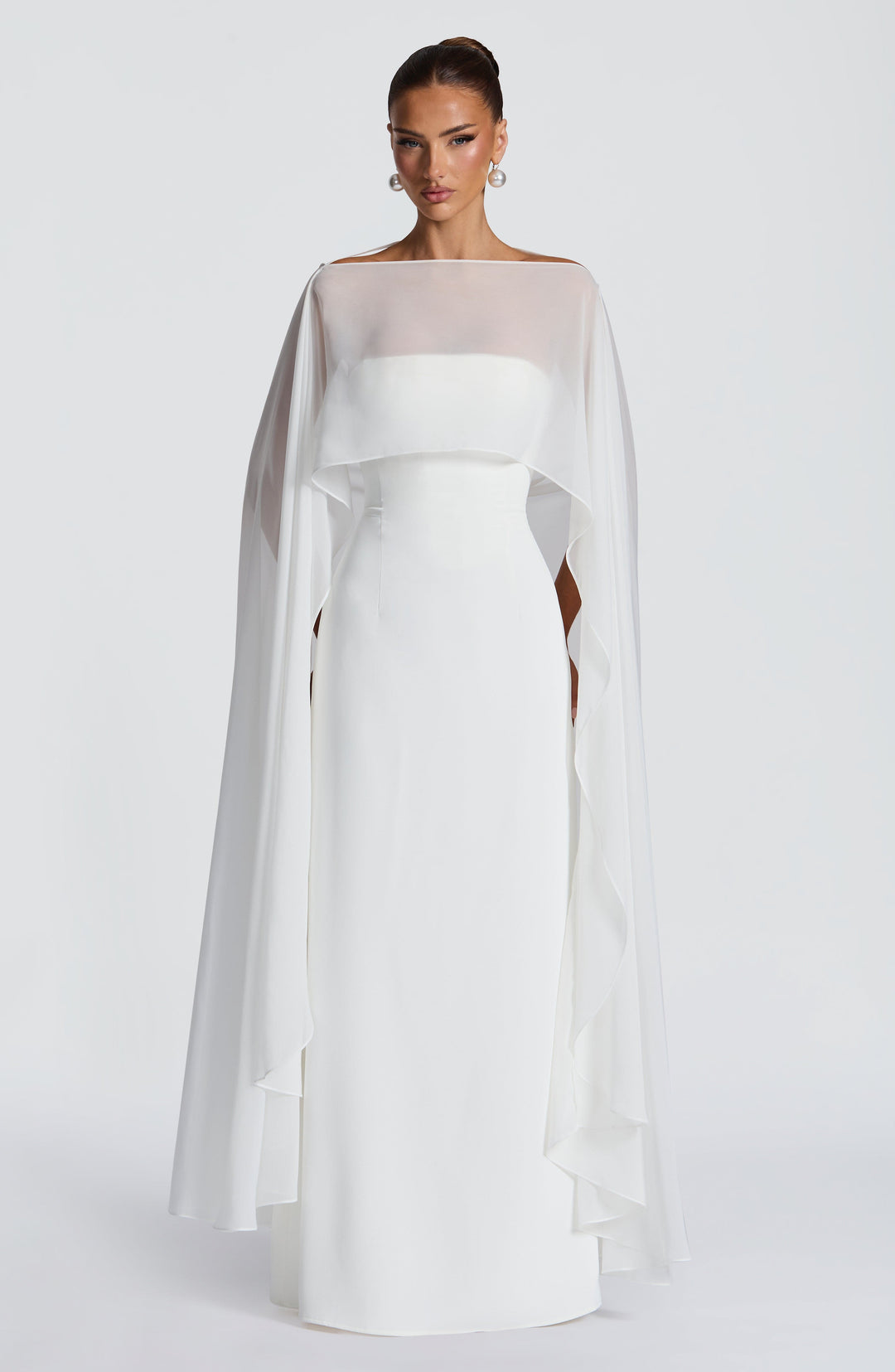 Irmina Vestido Comprido — Marfim