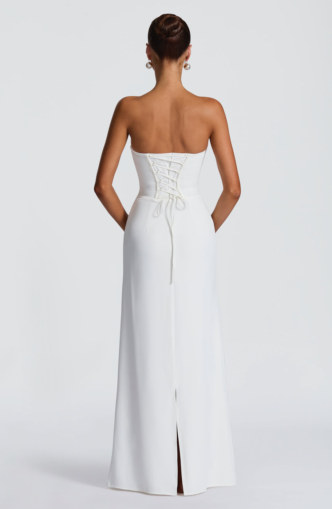 Irmina Vestido Comprido — Marfim