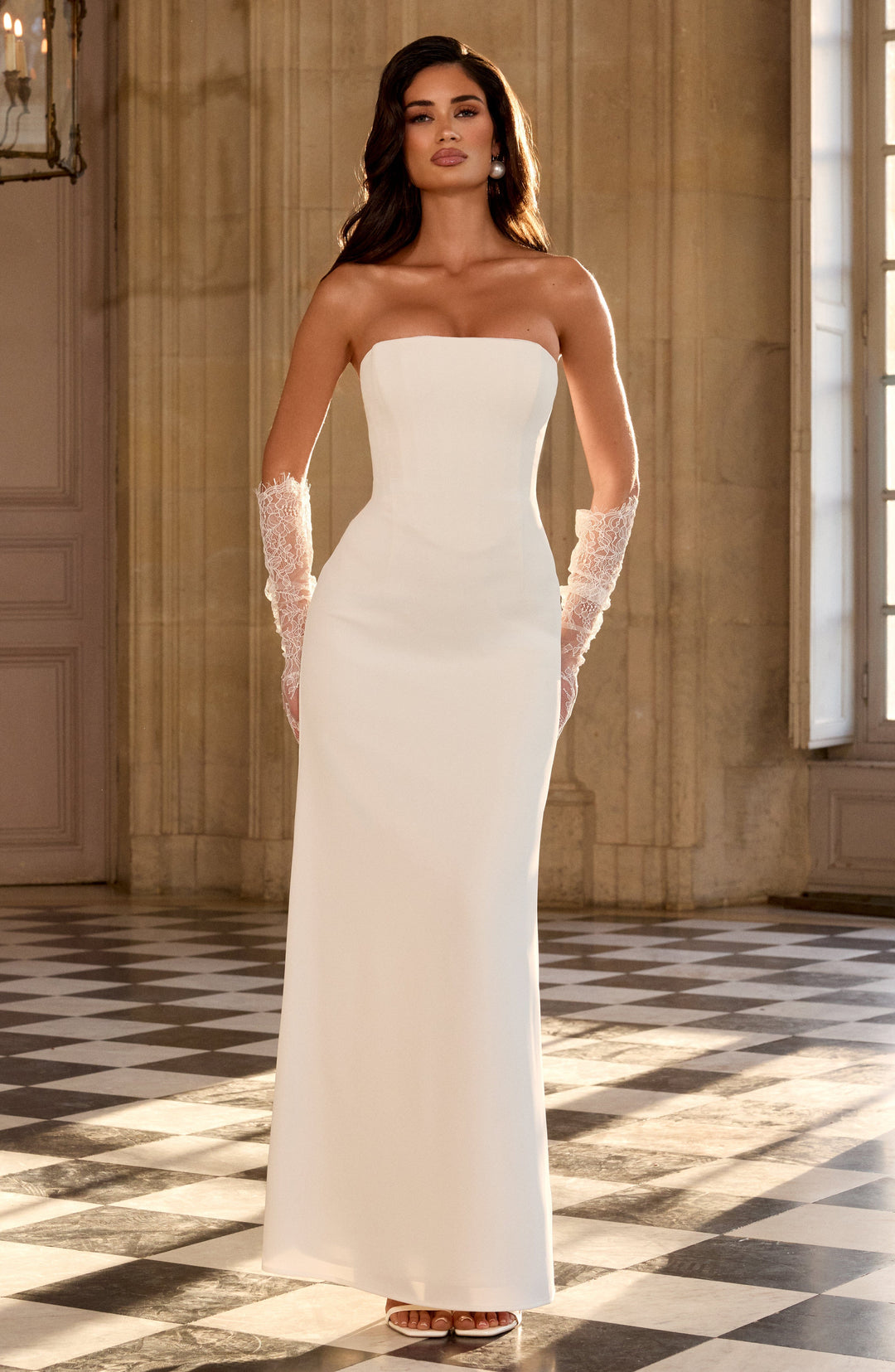 Irmina Vestido Comprido — Marfim