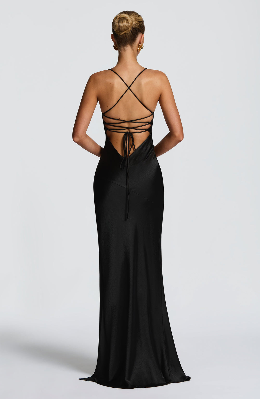 Isobel Vestido Comprido — Preto