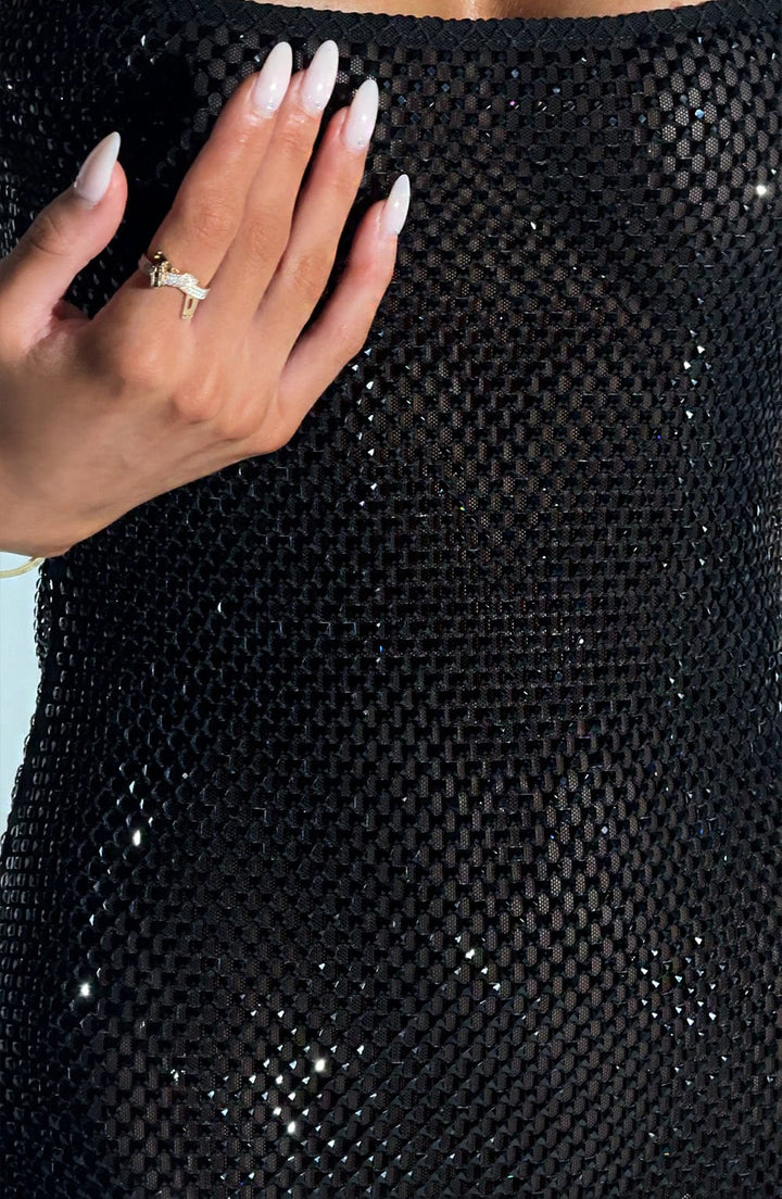 Petra Mini Dress - Black
